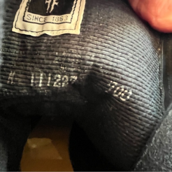 Vintage Frye Black Leather Campus Boot Ankle Boots womens size 9M - Picture 13 of 13